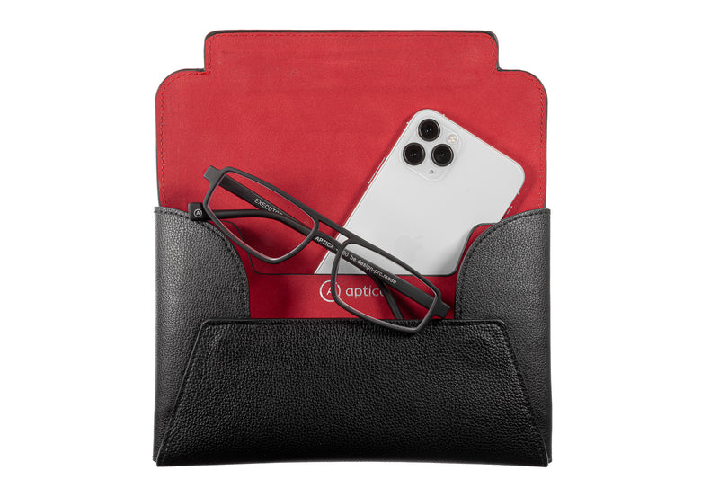 Clutch Rode Lippen - Dames, Rood, Women, Zwart