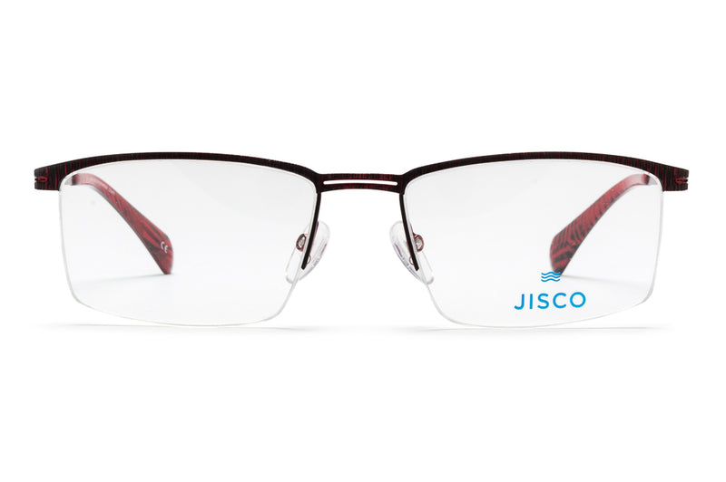 Jisco Feel Zwart met rood